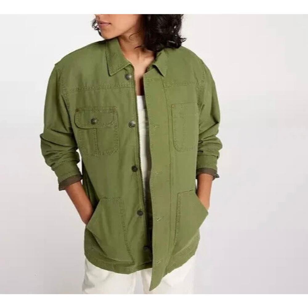 NWT women ALPINE DESIGN  QUILTED LINED CHORE COAT  SIZE XL  LUSH OLIVE